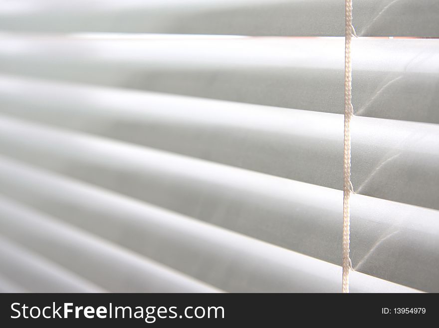 Horizontal blinds as a background