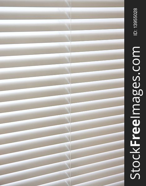 Horizontal blinds as a background