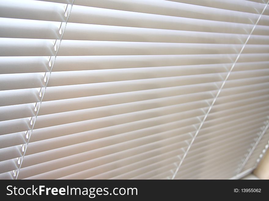 Horizontal blinds as a background