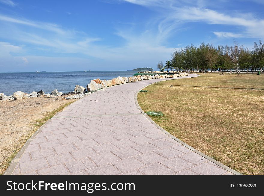 ิฺBeach of Phuket town Thailand