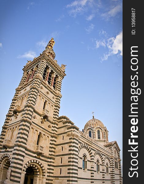 Notre Dame de la Garde in Marseille, France