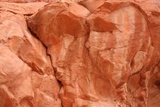 Red Rock Formation Royalty Free Stock Photography Red Rock Formation Royalty Free Stock Photography