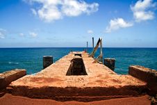 Abandoned Pier Stock Photo Abandoned Pier Stock Photo