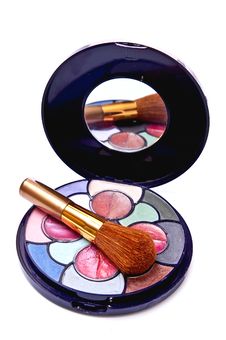 Eyeshadows Kit Stock Photography Eyeshadows Kit Stock Photography