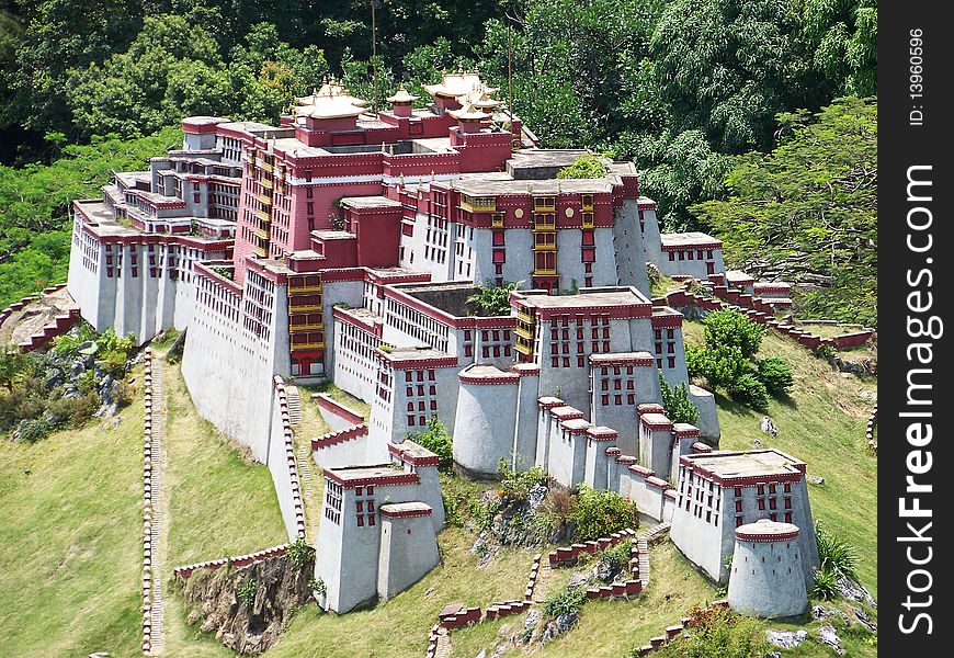 Model Of The Potala Palace