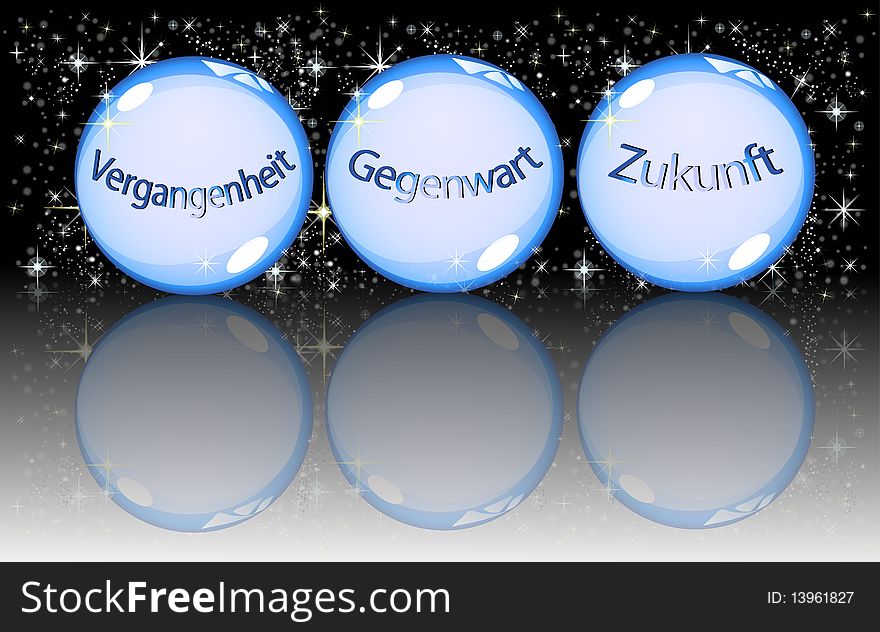 Illustration of German Crystal Balls
