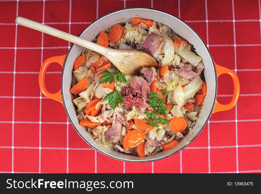 Ham And Cabbage Stew