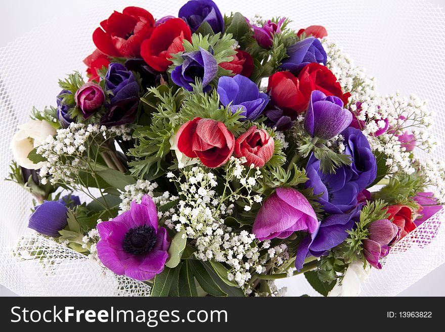 Beautiful bouquet of colorful flowers. Beautiful bouquet of colorful flowers.