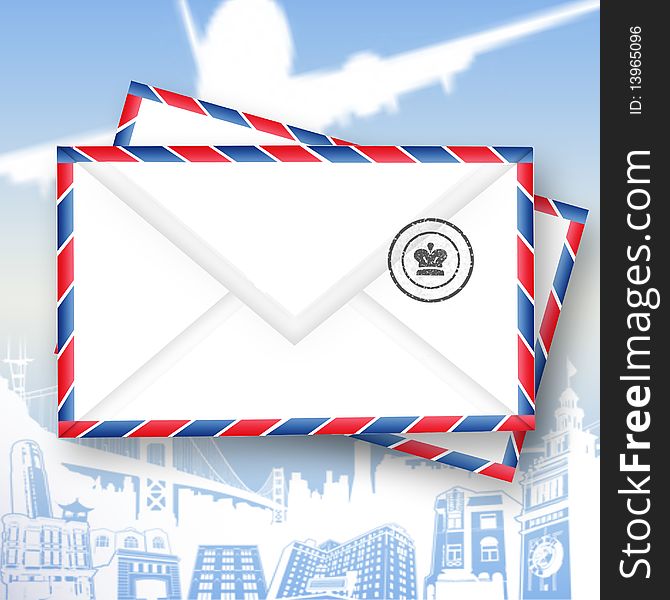 Mail Icon (With Clipping Path)