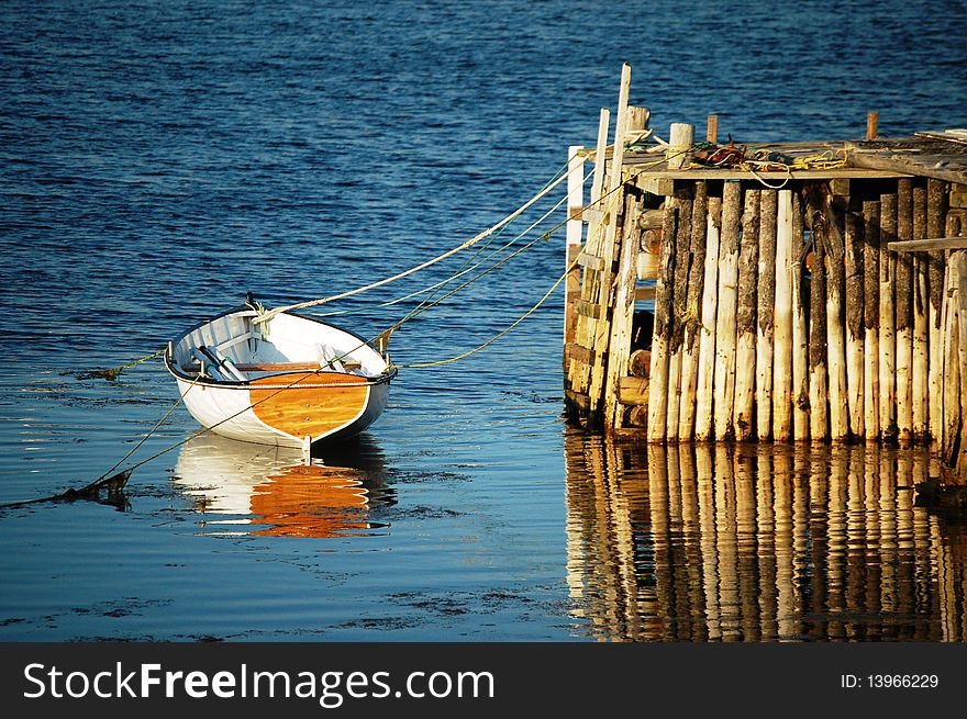 Tethered Boat