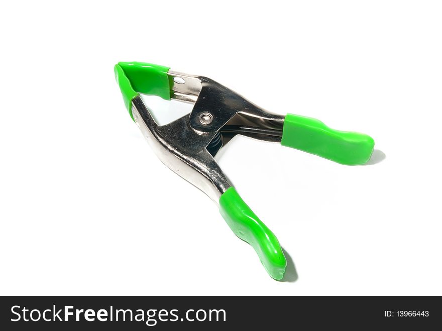 An A Clamp on a white background