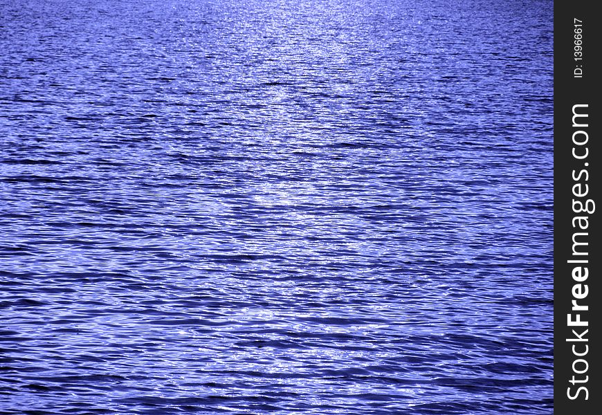 Abstract background: blue river waves. Abstract background: blue river waves