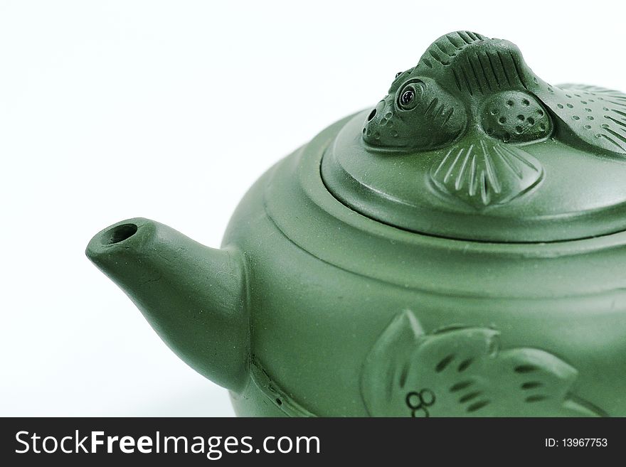 Ceramic teapot