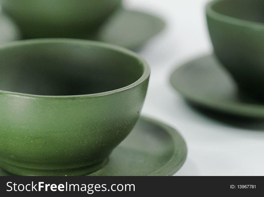 Ceramic teacups