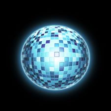 Disco Ball / 3D Sphere Stock Photos Disco Ball / 3D Sphere Stock Photos
