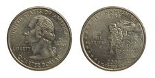US Quarter Coin Stock Photos US Quarter Coin Stock Photos