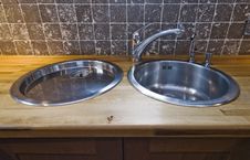 Double Sink Royalty Free Stock Photo