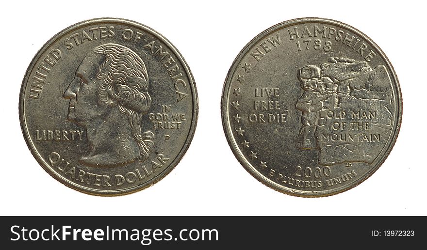 US Quarter coin