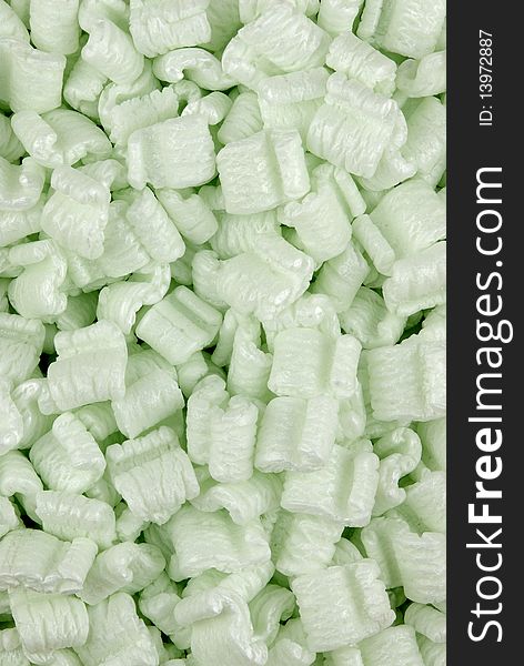 Expanded polystyrene beads for packaging background