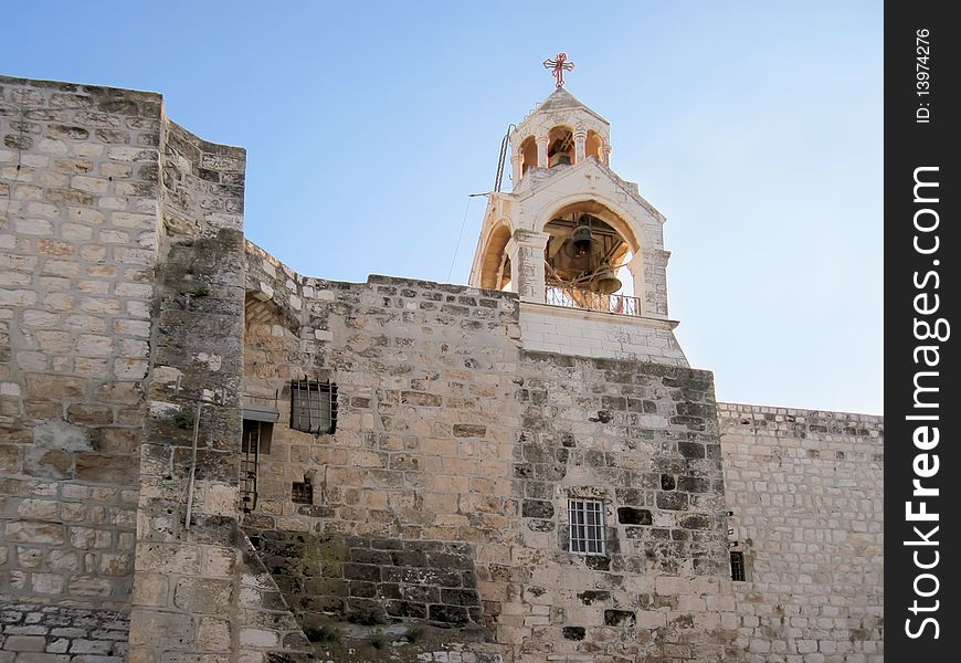 Basilica of nativity in Holy Land. Basilica of nativity in Holy Land.