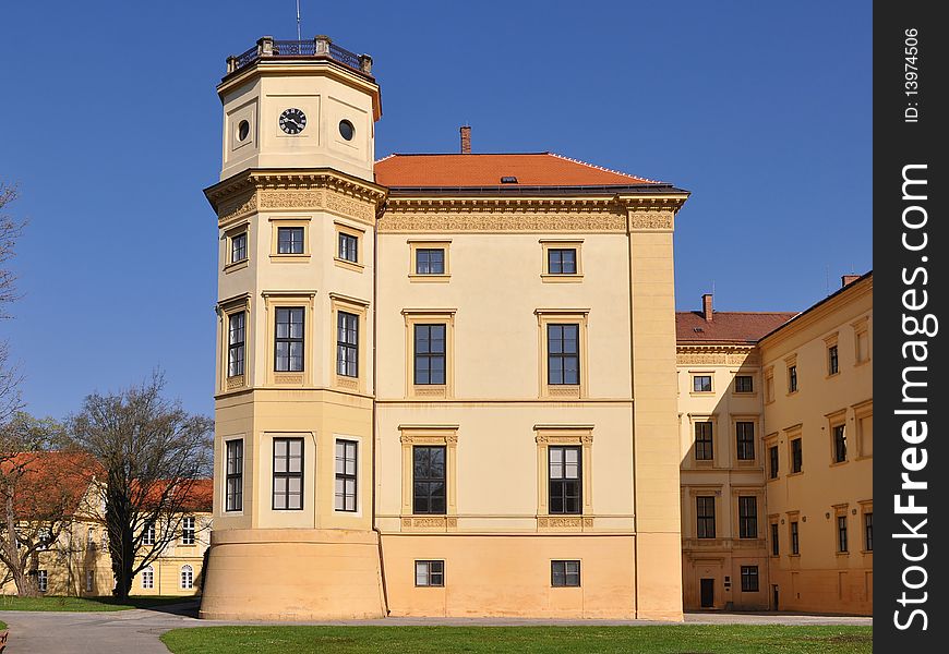 The major sights in Straznice town include the chateau with the exposition of folk music instruments. The major sights in Straznice town include the chateau with the exposition of folk music instruments.