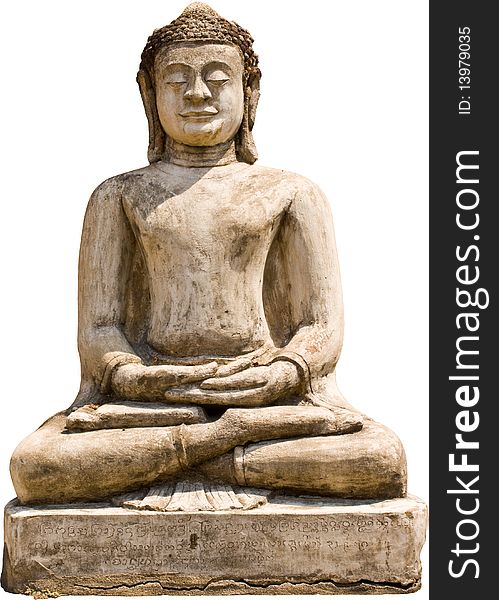 The old Buddha , art and culture of Buddha religion