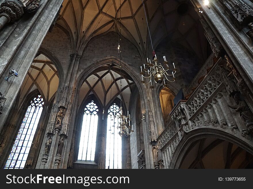 St stephans church dome in vienna in austria. St stephans church dome in vienna in austria