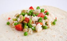 Rice Salad. Royalty Free Stock Images