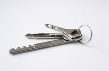 Keys On A Ring Stock Photography