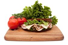 Turkey Sandwich On Rye Bread Royalty Free Stock Image Turkey Sandwich On Rye Bread Royalty Free Stock Image