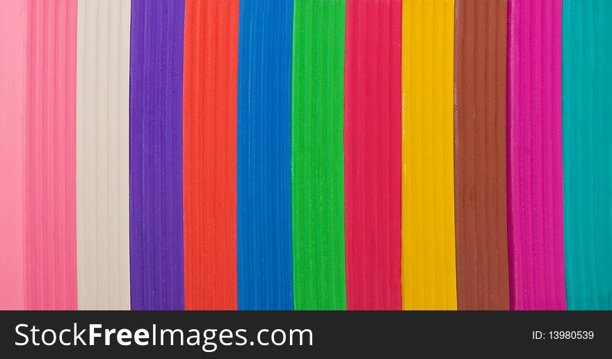 Colourful plasticine blocks. May be used as background. Colourful plasticine blocks. May be used as background
