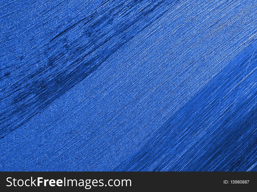 Blue stripes on a diagonal, abstract background