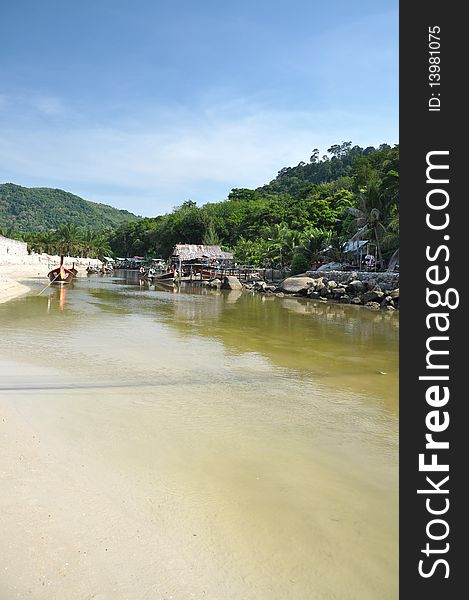 Patong beach is located Phuket Thailand . White sand is good for your touch. Patong beach is located Phuket Thailand . White sand is good for your touch.