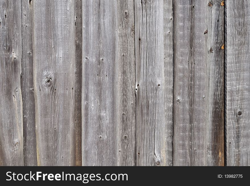 Rough gray wooden boards background