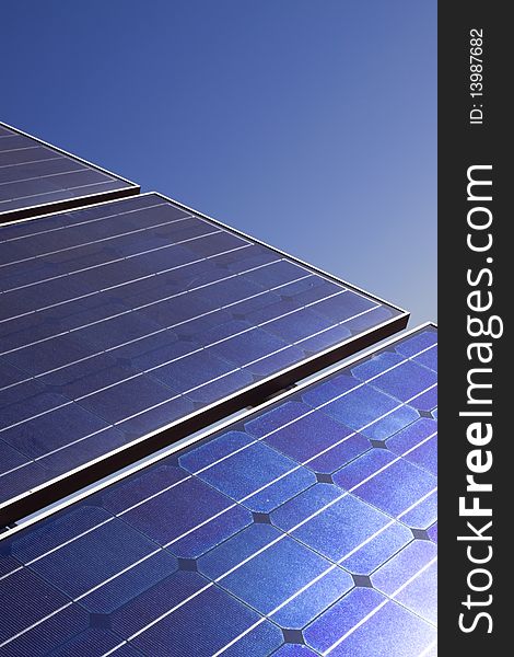 Solar panels for clean alternative energy