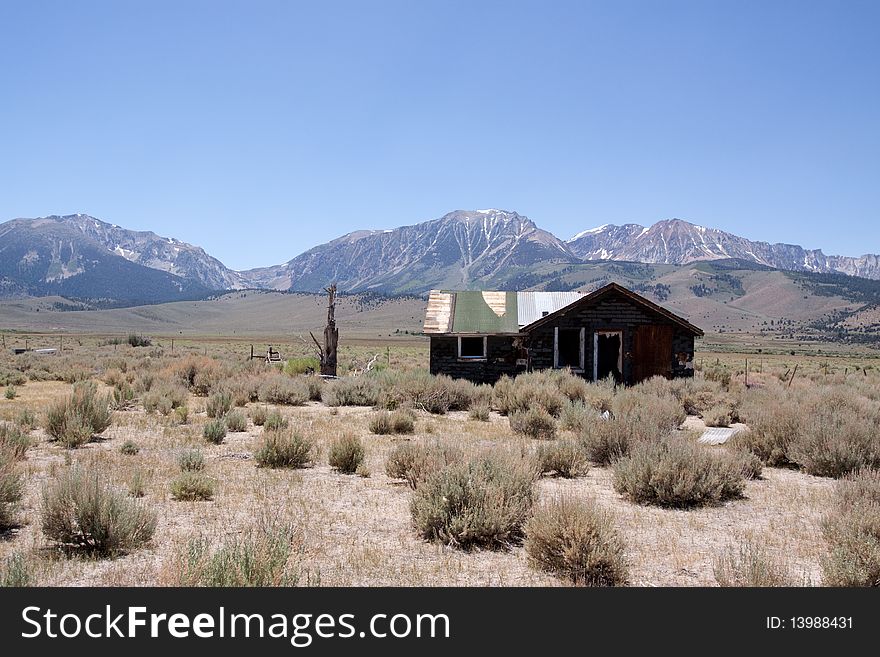 Old abandoned farm