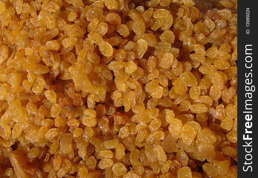 Golden Dried Grapes