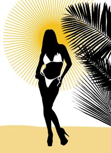 Summer Girl Royalty Free Stock Photography Summer Girl Royalty Free Stock Photography