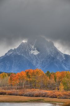 Autumn In Teton National Park Royalty Free Stock Photos Autumn In Teton National Park Royalty Free Stock Photos