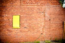 Grunge Wall Yellow Window Stock Photos Grunge Wall Yellow Window Stock Photos