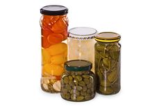 Jars Of Marinaded Vegetables Royalty Free Stock Image Jars Of Marinaded Vegetables Royalty Free Stock Image