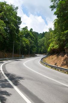 Curve Road Royalty Free Stock Photos Curve Road Royalty Free Stock Photos