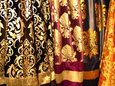 Fabrics Stock Photo