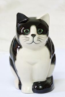 Black And White Cat Model Stock Photography Black And White Cat Model Stock Photography