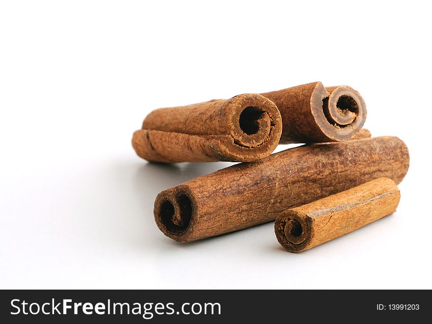 Delicious looking cinnamon looking like a smiling face. Delicious looking cinnamon looking like a smiling face