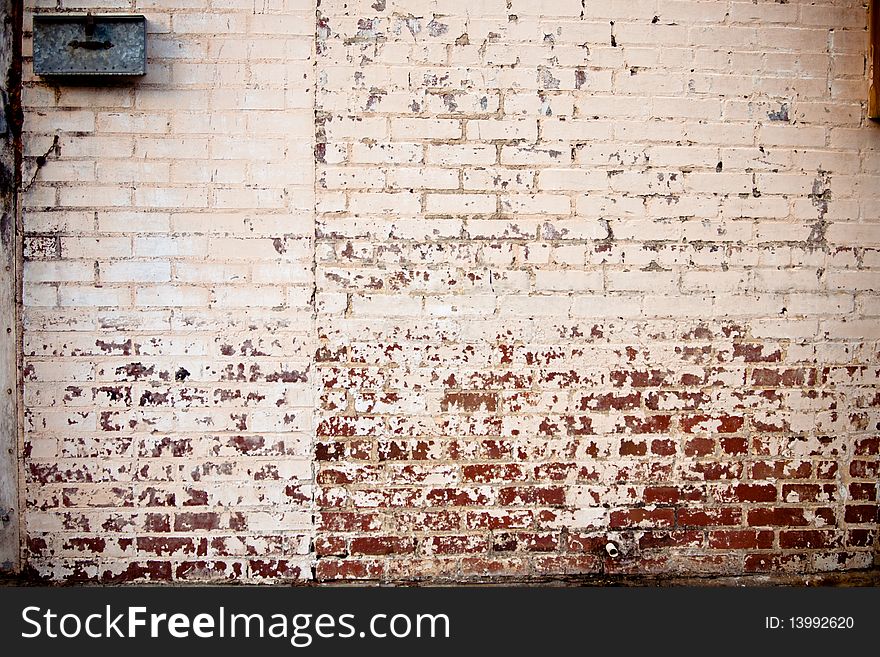 Detail of decayed grunge wall texture