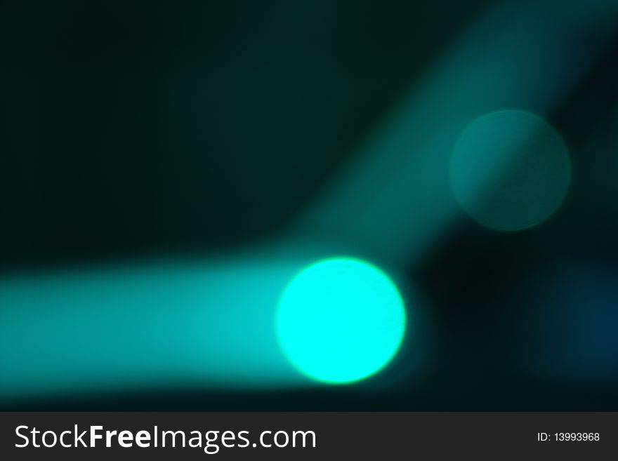 Defocused light dots bokeh background colored