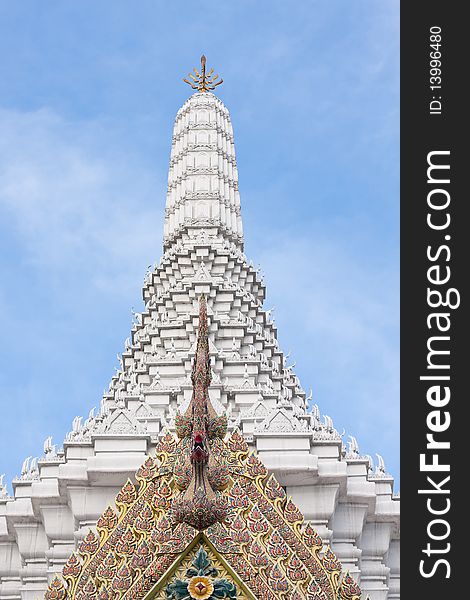 Art Of Roof And Stupa