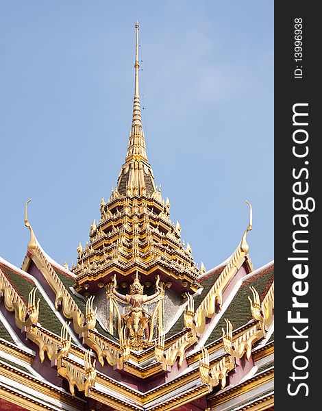 Art of roof,architecture in Thailand. Art of roof,architecture in Thailand