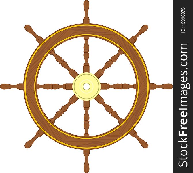 Ship control wheel